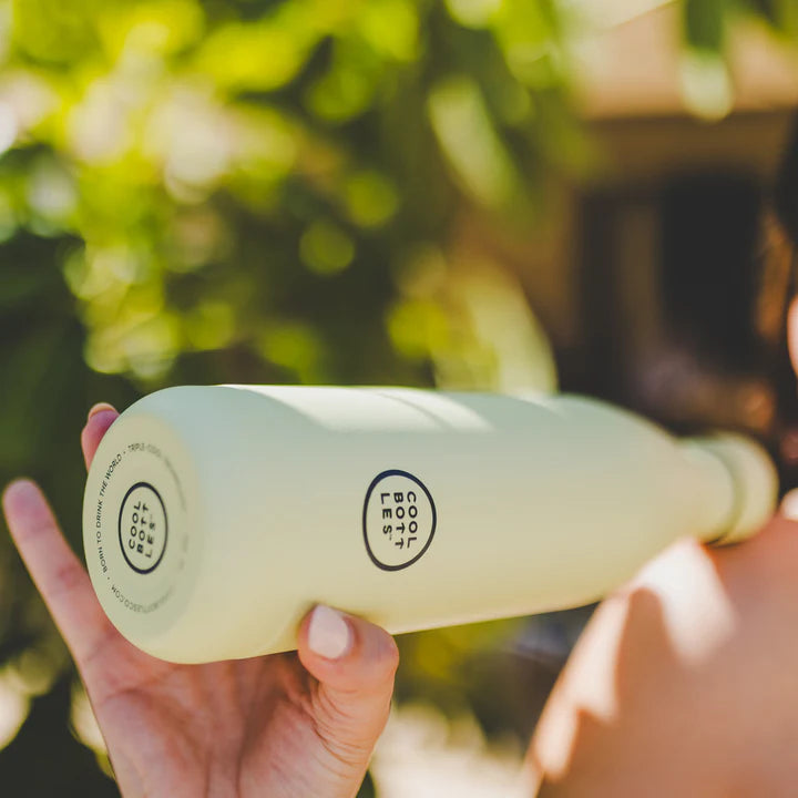 Botella Acero Térmica Pastel Green 500ml - COOL BOTTLES