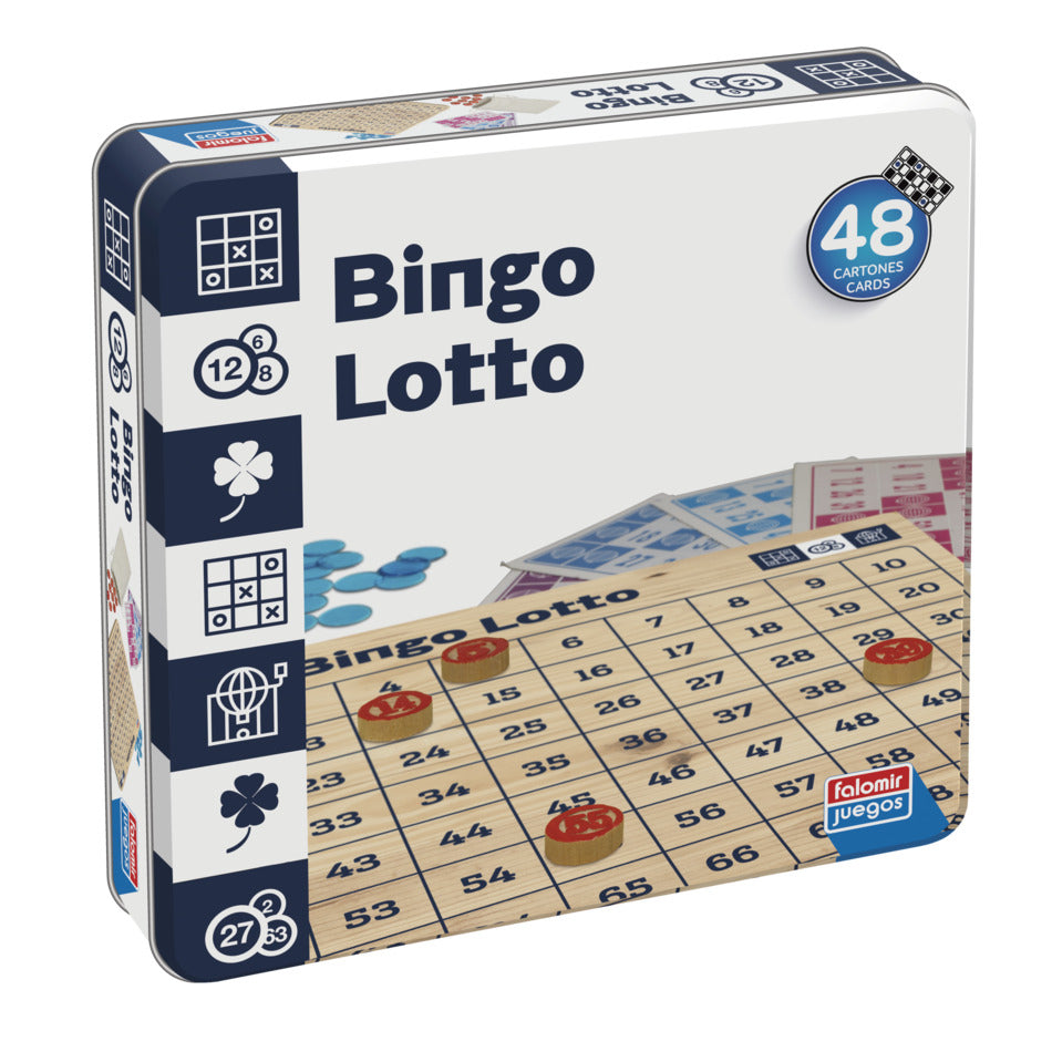 Bingo - Caja de Lata -FALOMIR