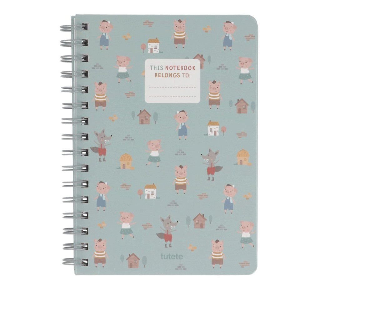 Libreta The Three Little Pigs - TUTETE