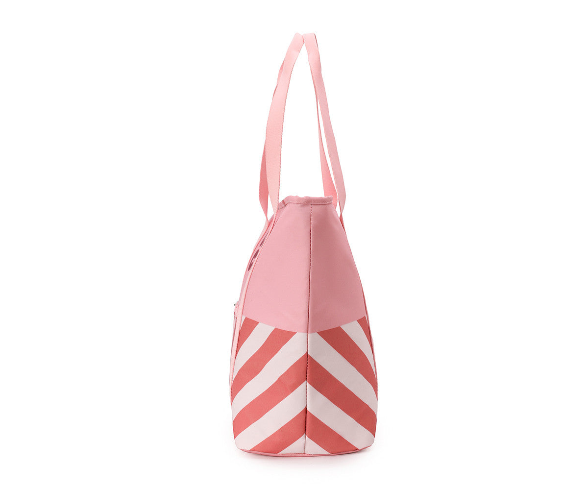 Bolso Nevera Stripes Bloom & Blush - MONNEKA