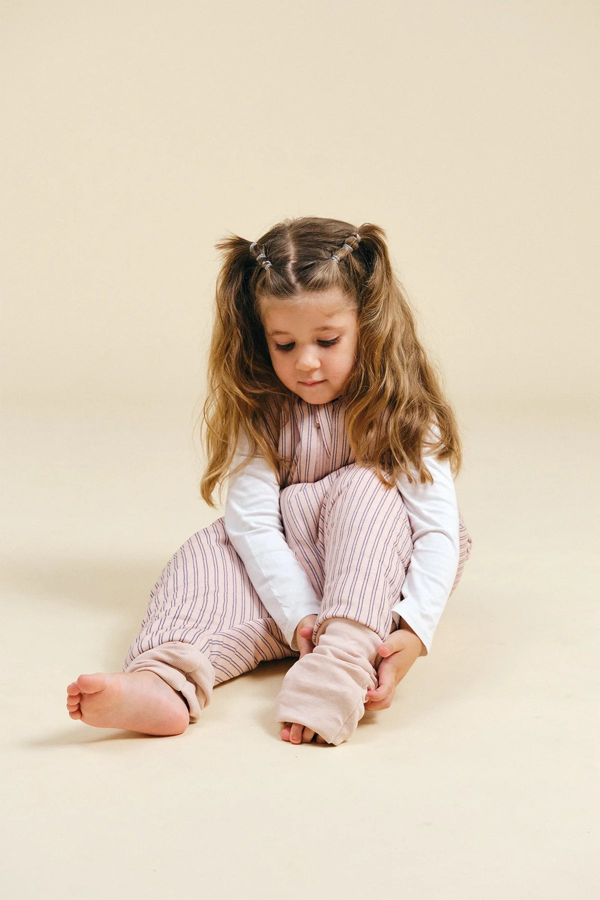 Saco Dormir con Piernas Navy&Pink + Calcetines Antideslizantes - MOLINS&CO