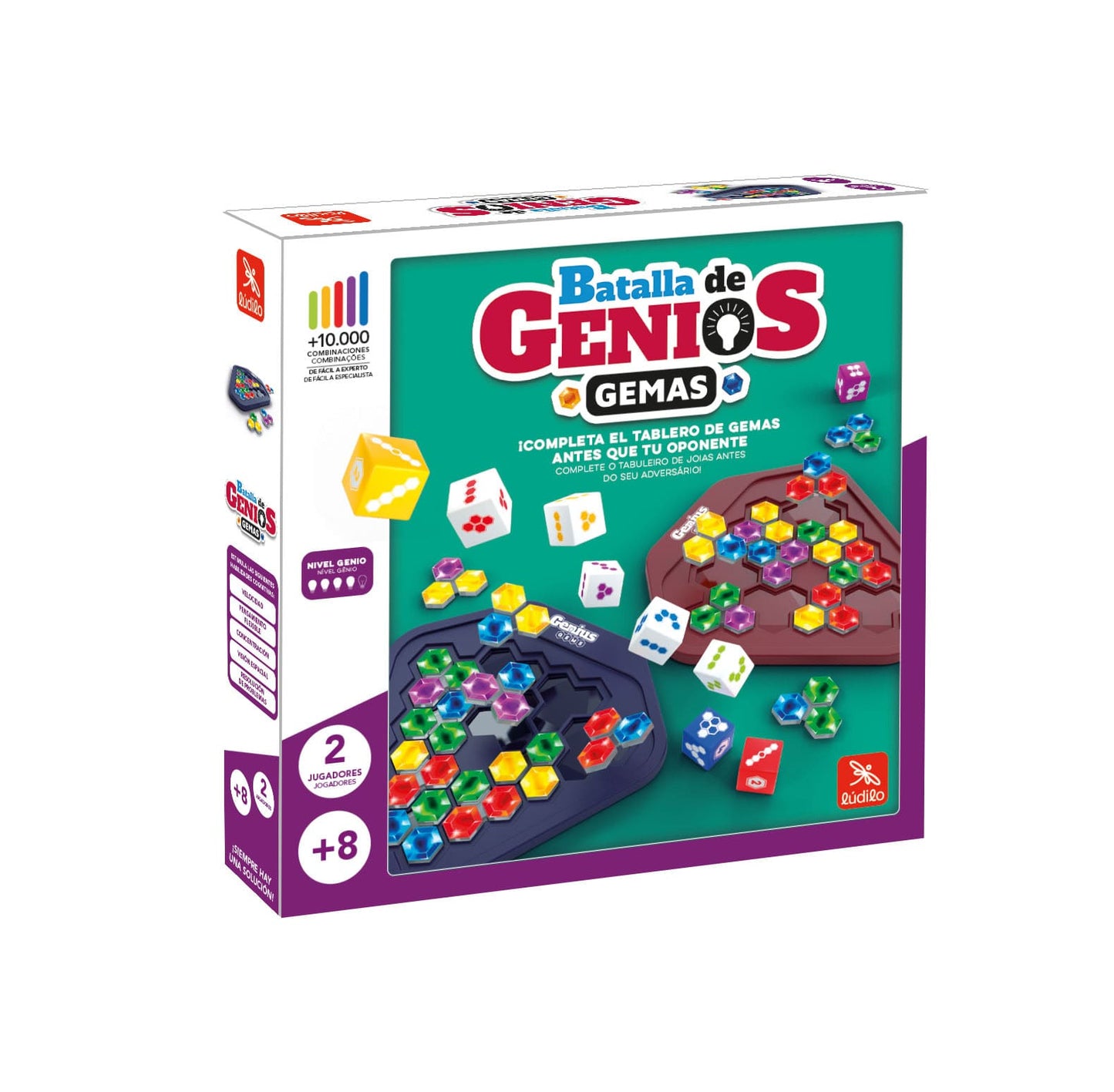 Batalla de Genios Gemas - LUDILO