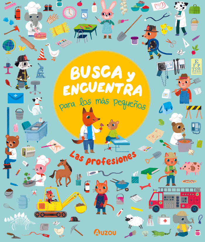 Busca y Encuentra para los más pequeños - Profesiones - AUZOU