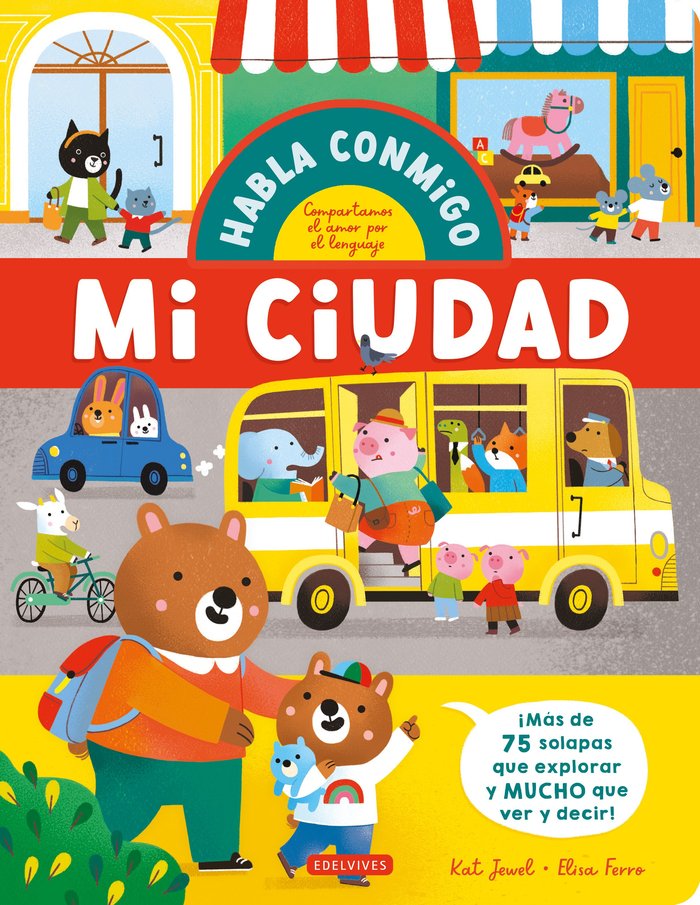 Libro Habla Conmigo - Mi Ciudad - EDELVIVES
