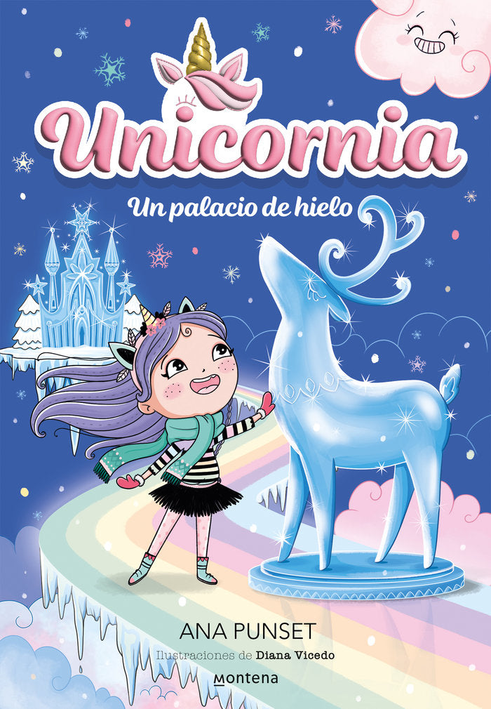 Libro Un palacio de hielo- Unicornia - MONTENA