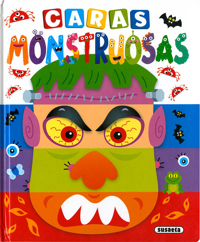 Libro Caras monstruosas - SUSAETA