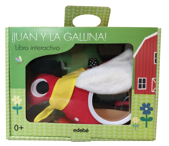 Libro Sensorial/Interactivo para Bebés -Juan y la Gallina - EDEBÉ
