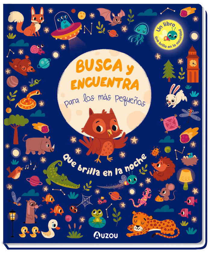 Busca y Encuentra para los más pequeños. Qué Brilla en la Noche - AUZOU