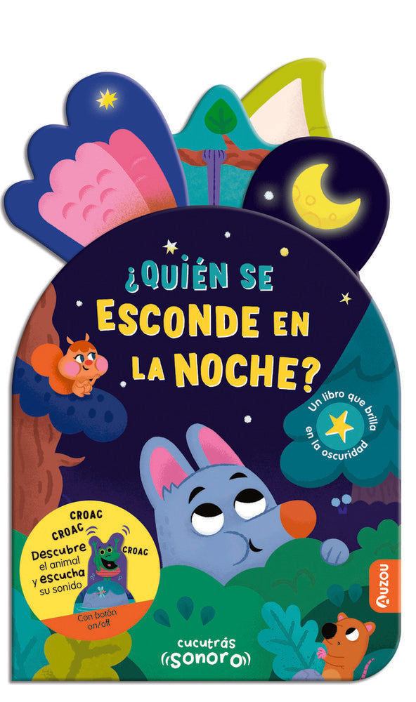 Libro Sonoro ¿Quién Se Esconde en la Noche? - AUZOU