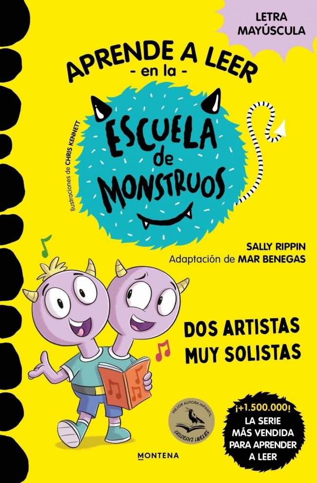 Libro Dos artistas muy solitstas Escuela de Monstruos - MONTENA