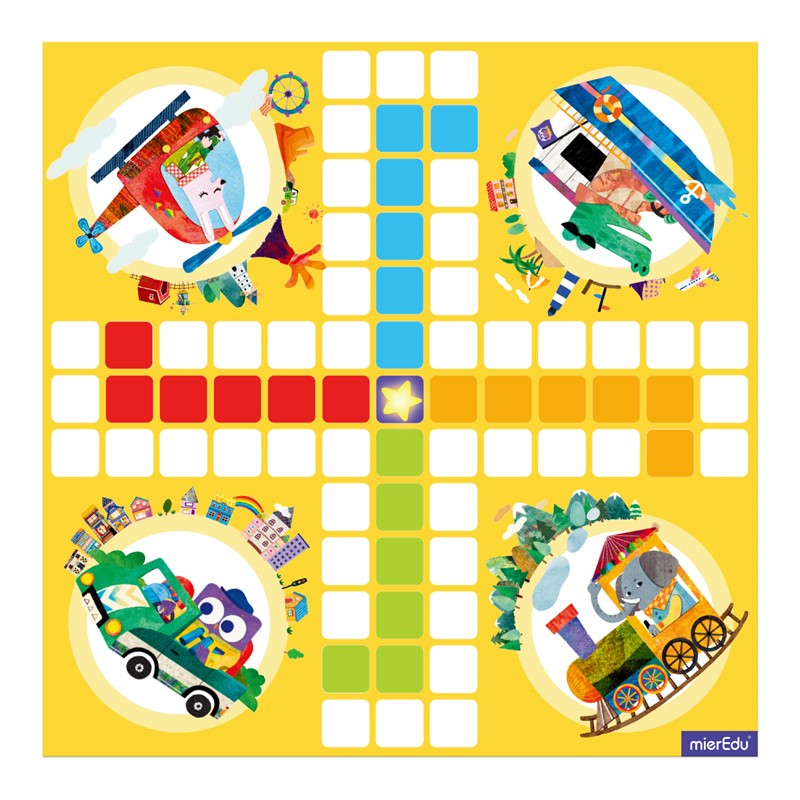 Juego de Viaje - Parchis - MIEREDU