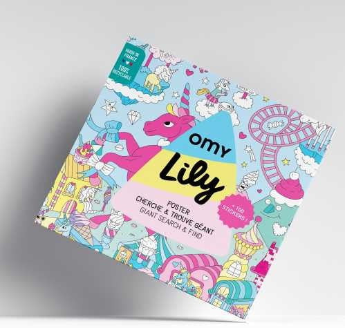 Poster XL Lily+Pegatinas - OMY
