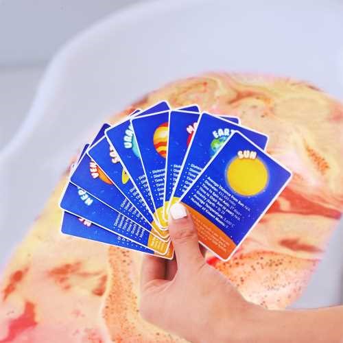 Pack de 9 Bombas de Baño Sistema Solar - ZIMPLI