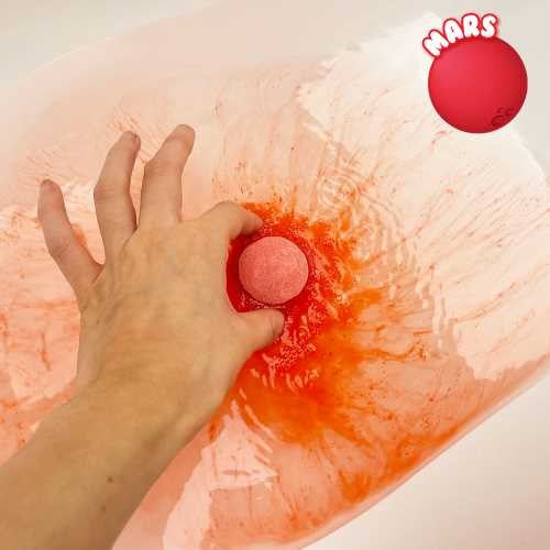 Pack de 9 Bombas de Baño Sistema Solar - ZIMPLI