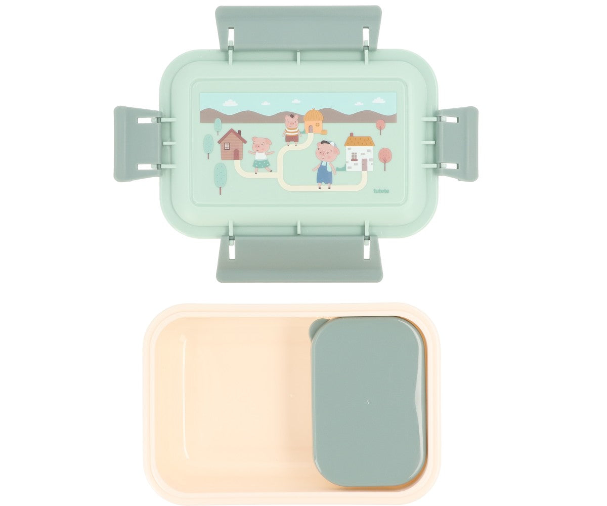 Caja Almuerzo Bento The Three Little Pigs - TUTETE