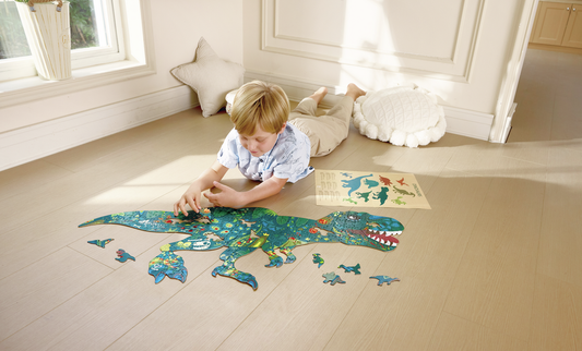 Puzle de Suelo Brillante Dino -HAPE