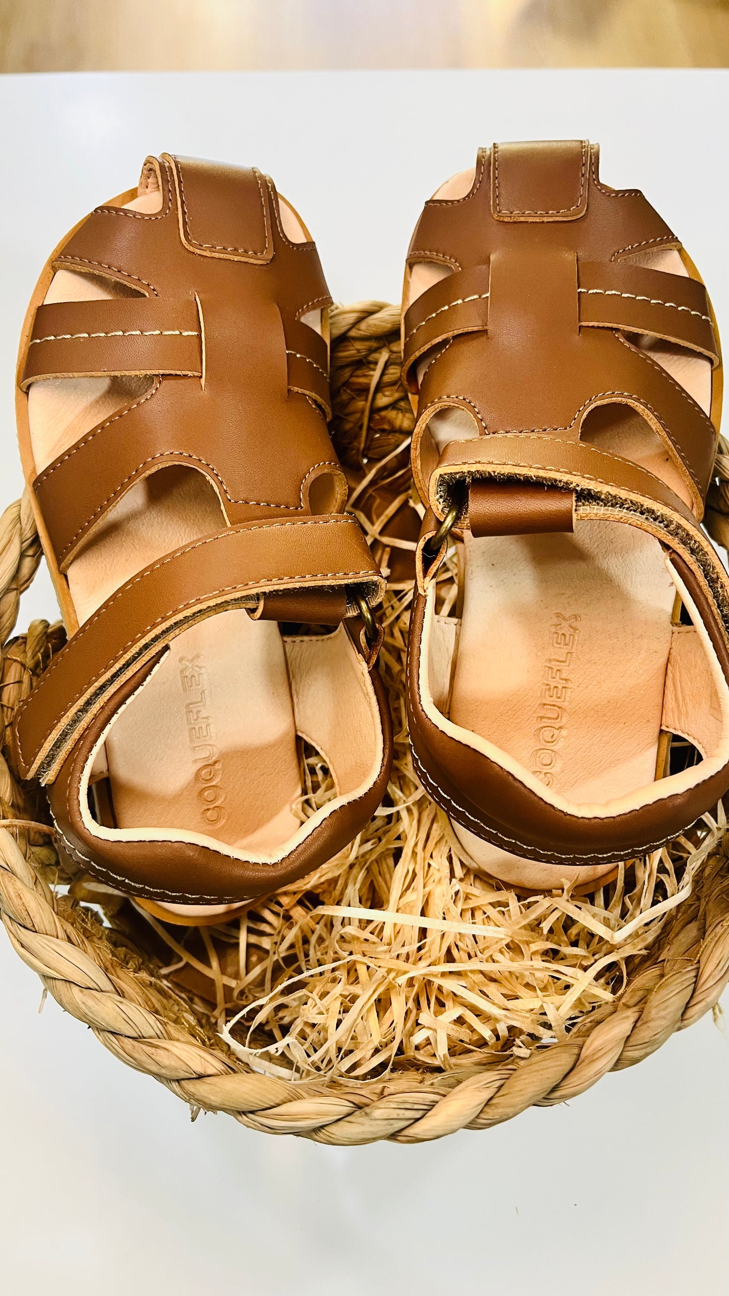 Sandalia piel Habano - COQUEFLEX