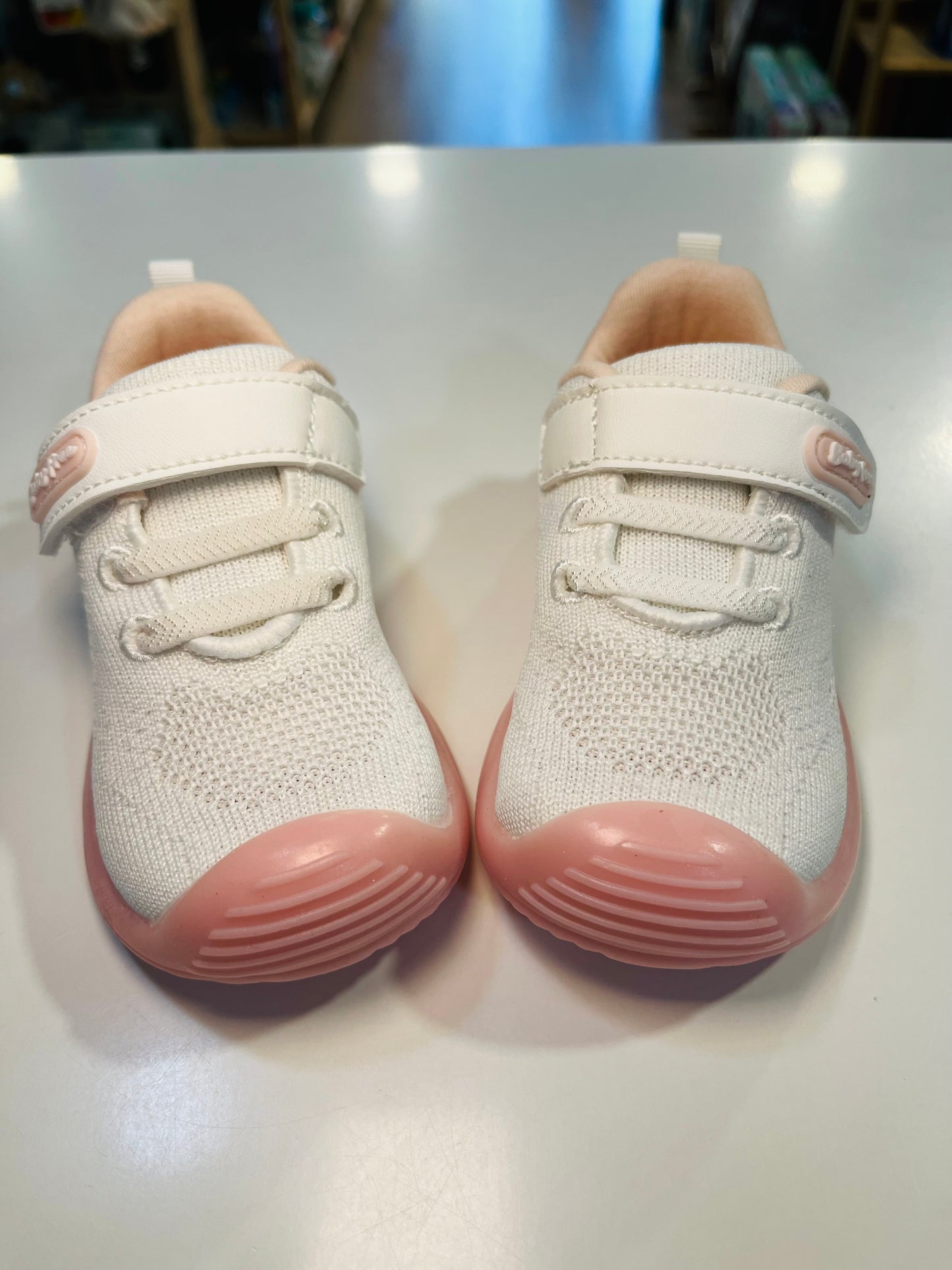 Deportivo Running Baby Free Blanco Rosa - CHETTO
