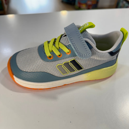 Deportivo Barefoot Gris/Azul - MUSTANG FREE