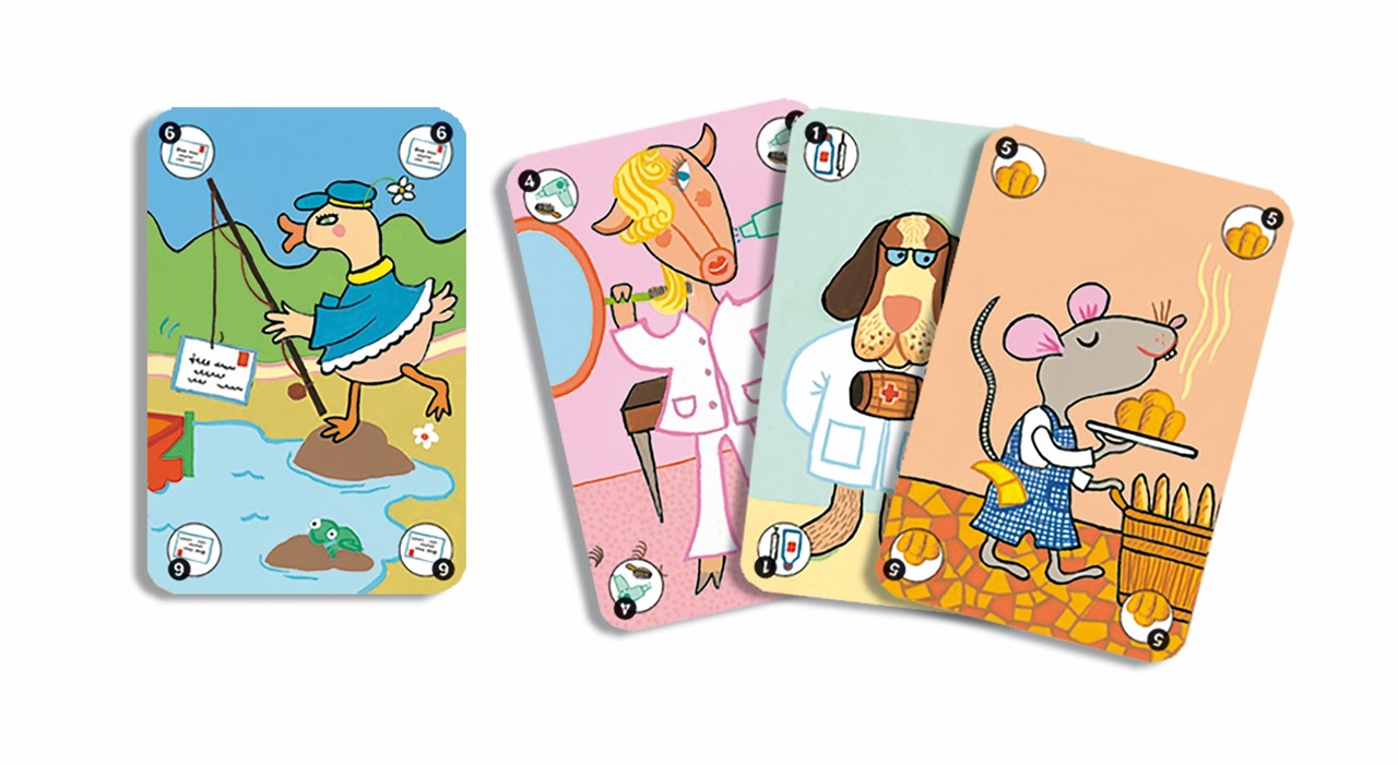 Cartas Happy family - DJECO