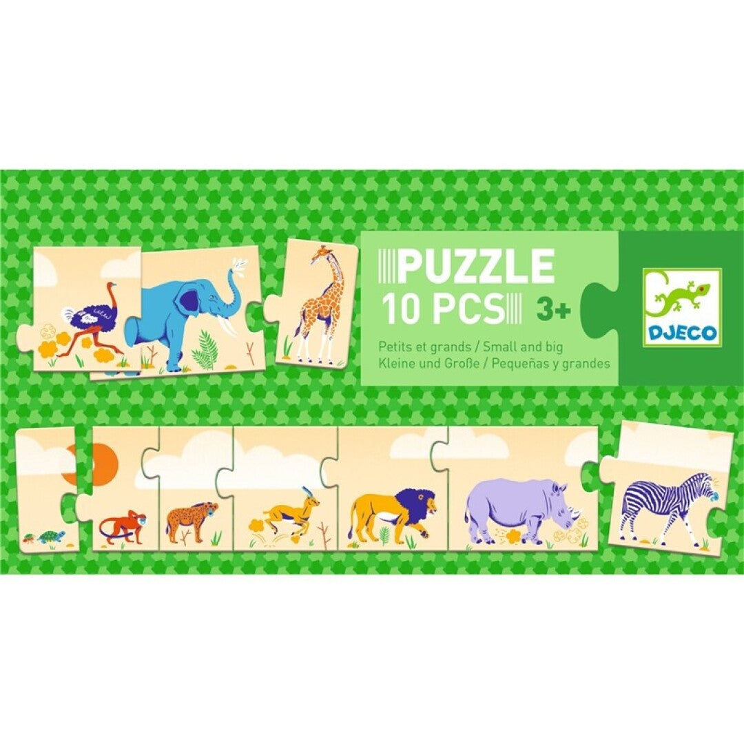 Puzle Pequeños y Grandes - DJECO