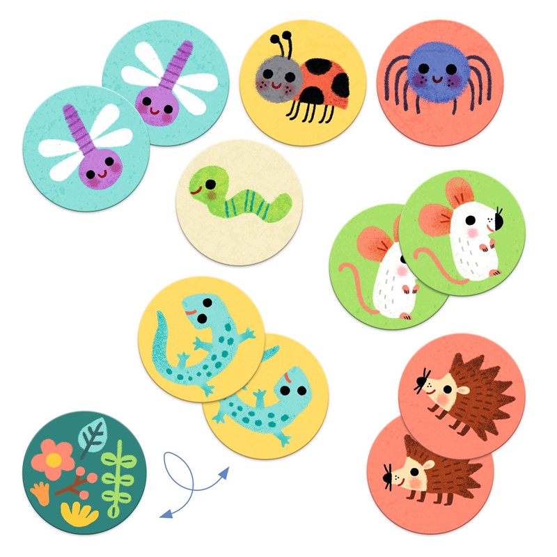 Memo Pequeños animales- DJECO