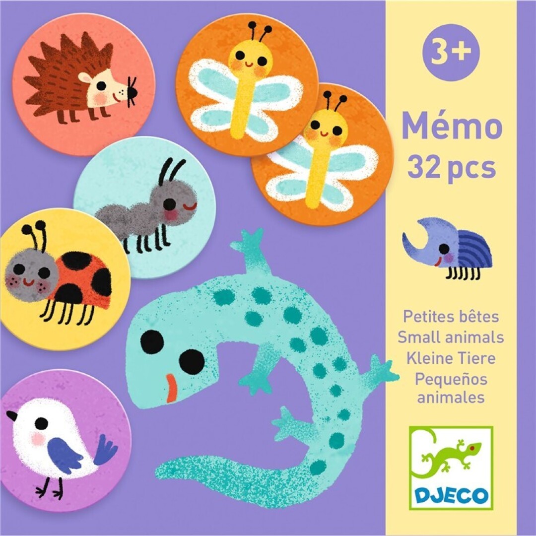 Memo Pequeños animales- DJECO