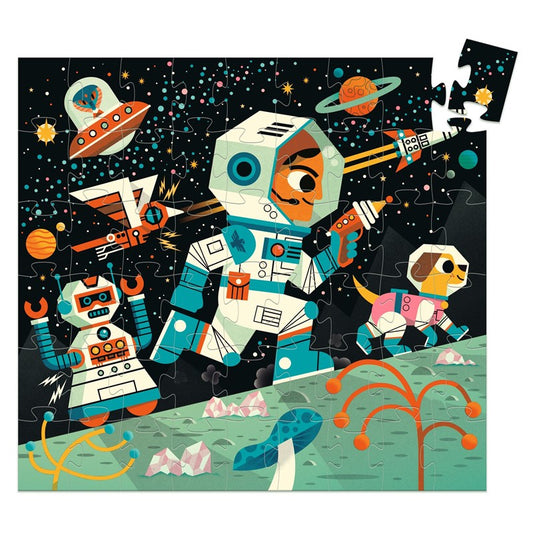 Puzle Silueta Estación Espacial - DJECO