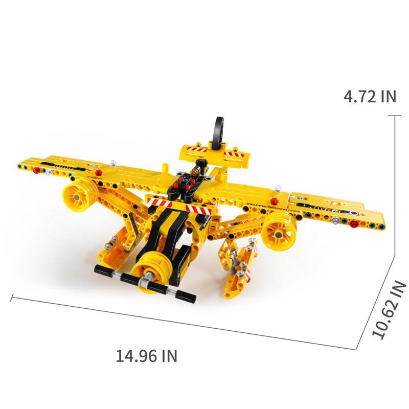 Construcción Camión Volquete + Avión 361pcs - IMMASTER