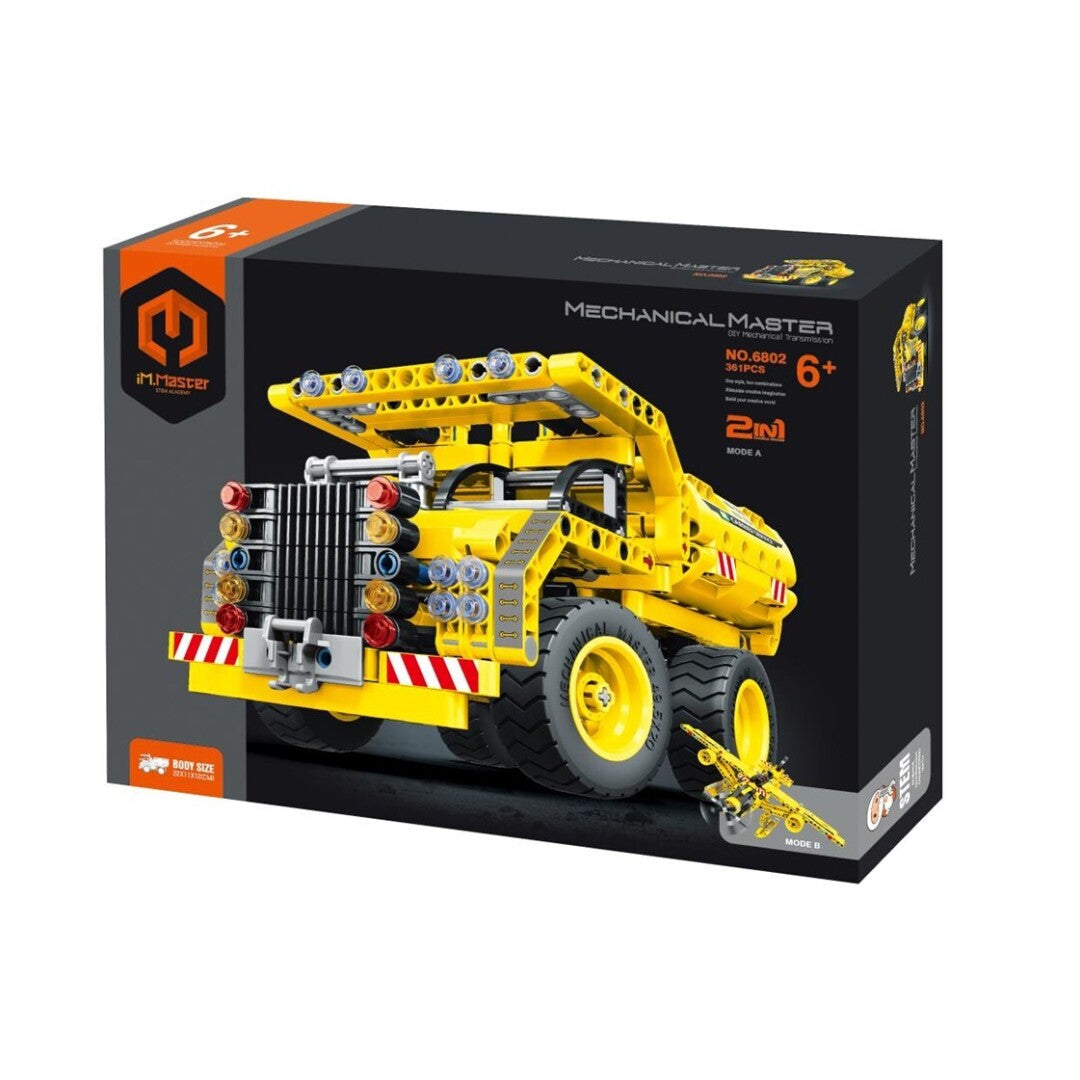 Construcción Camión Volquete + Avión 361pcs - IMMASTER