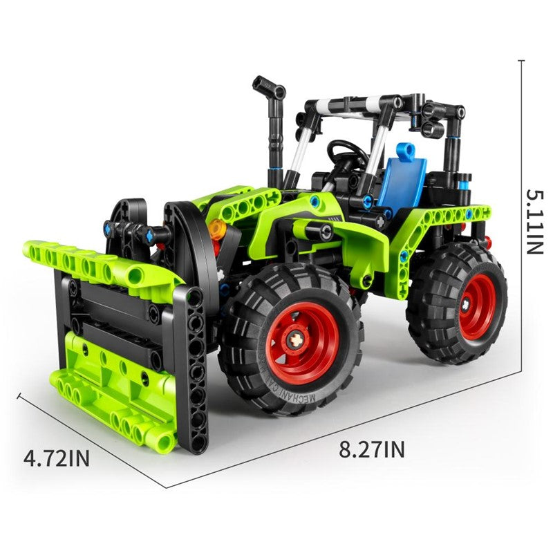 Construcción Tractor 346 pcs - IMMASTER