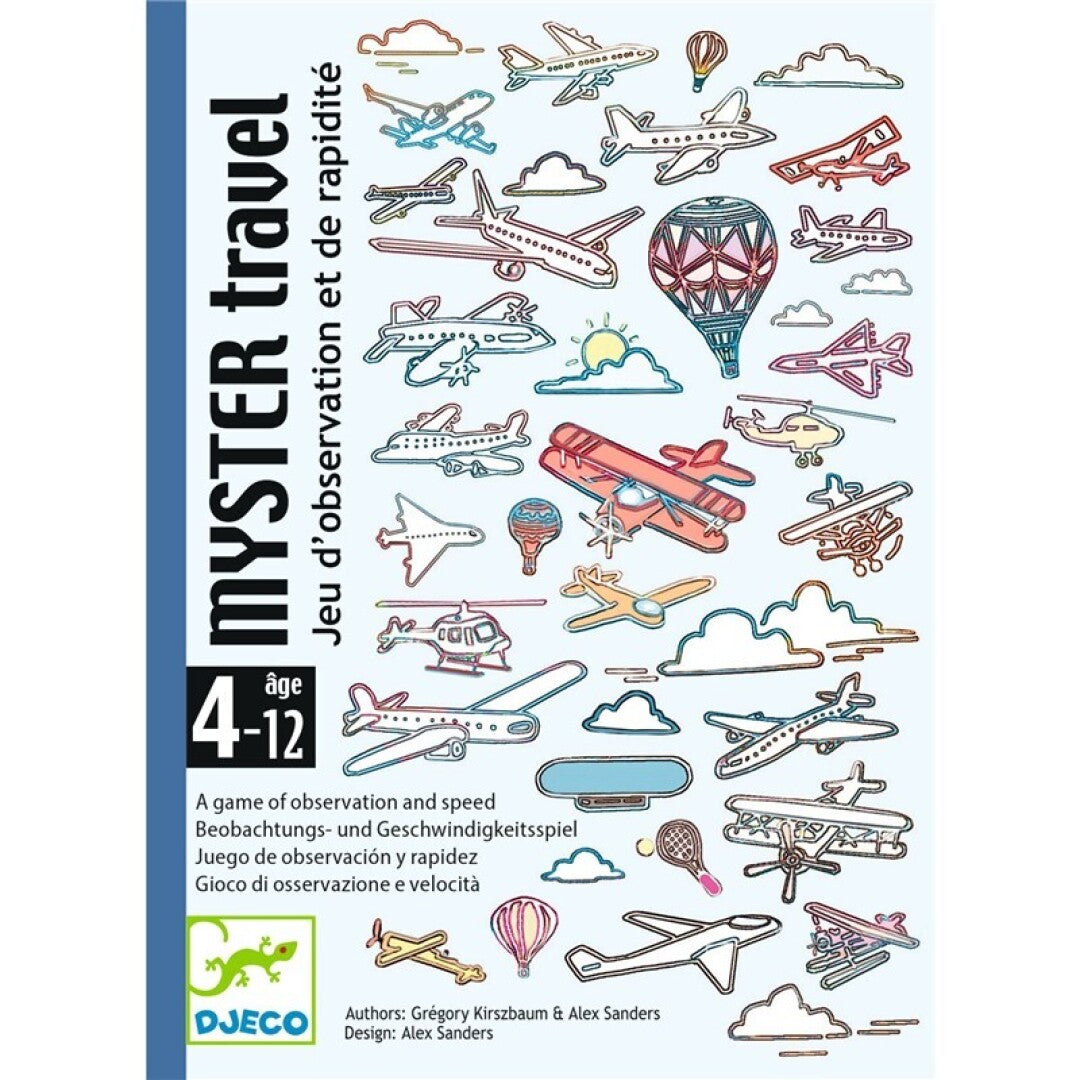 Cartas Myster travel - DJECO