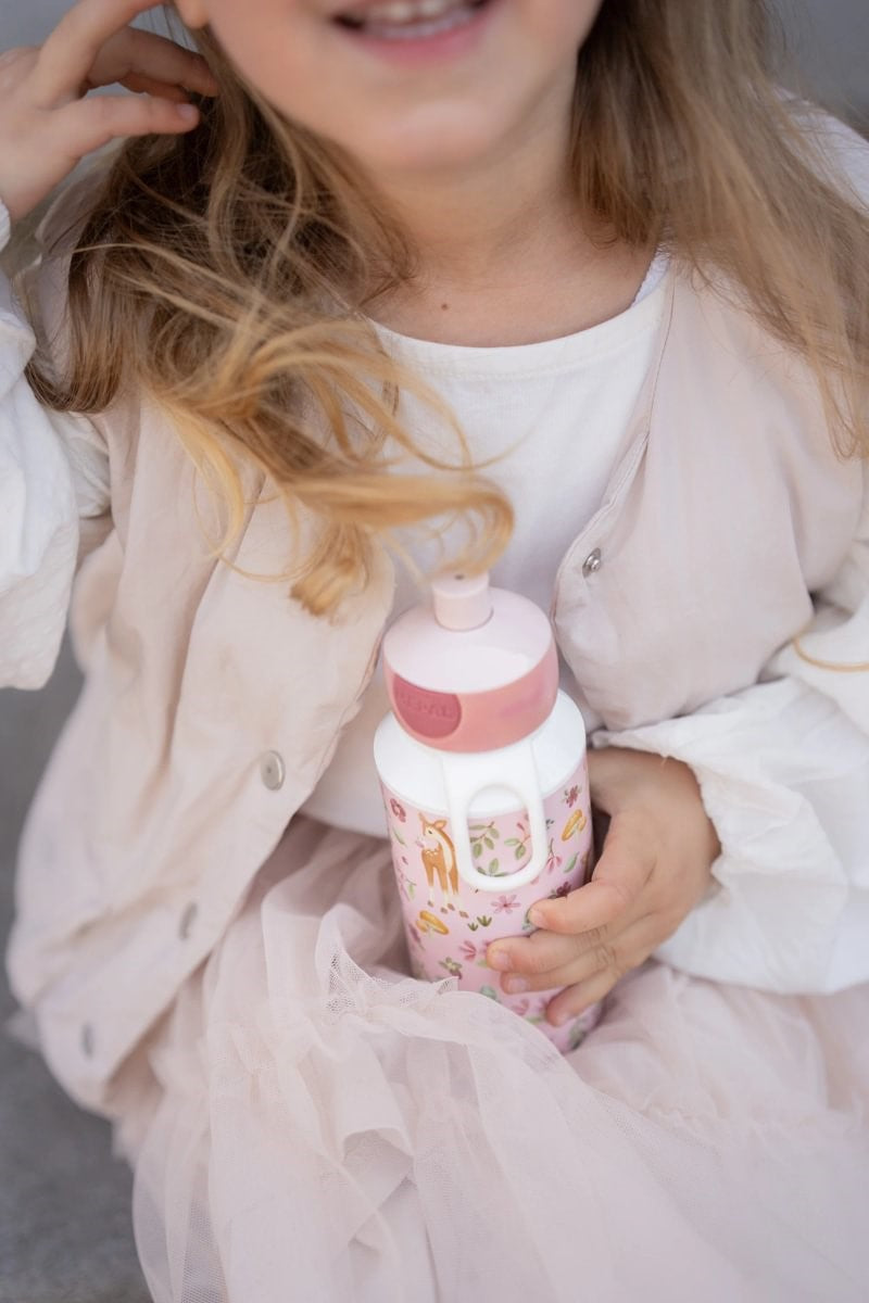Botella Campus Pop-Up 400ml Fairy Garden - LITTLE DUTCH