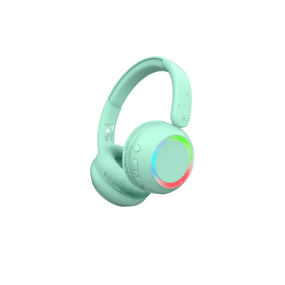 Auriculares con Luz Ambiental Menta - LALARMAA