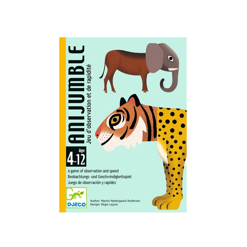 Cartas Animal Jumble - DJECO