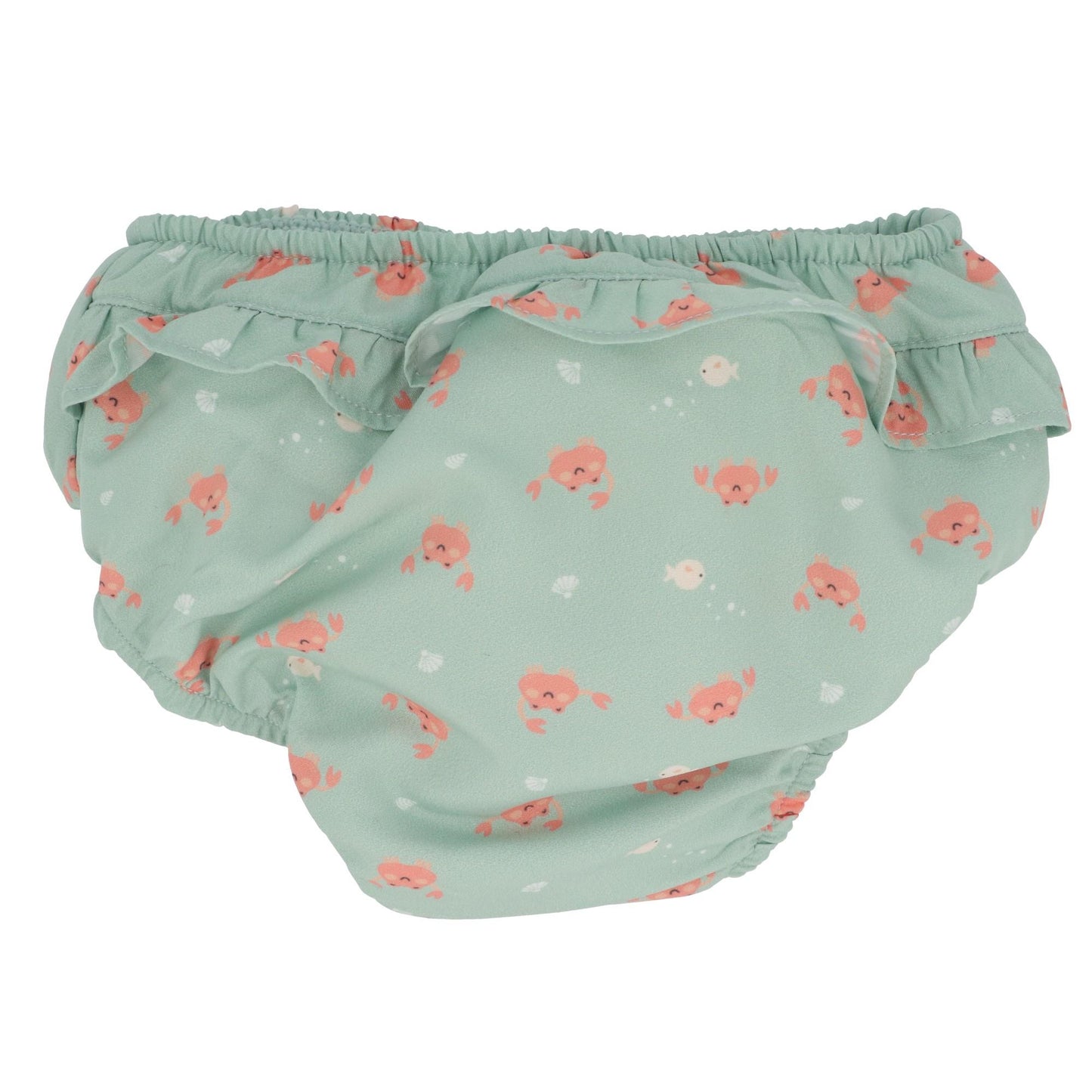 Bañador Pañal con Volantes Crab Sage - MONNËKA