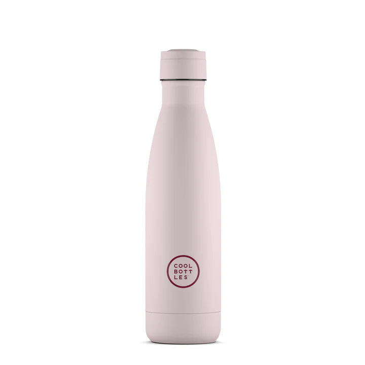 Botella Acero Térmica Pastel Pink 500ml - COOL BOTTLES