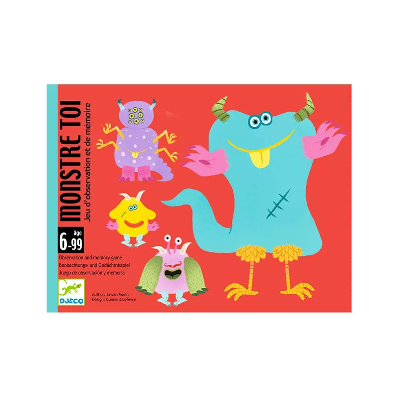 CARTAS Monster Toi - DJECO