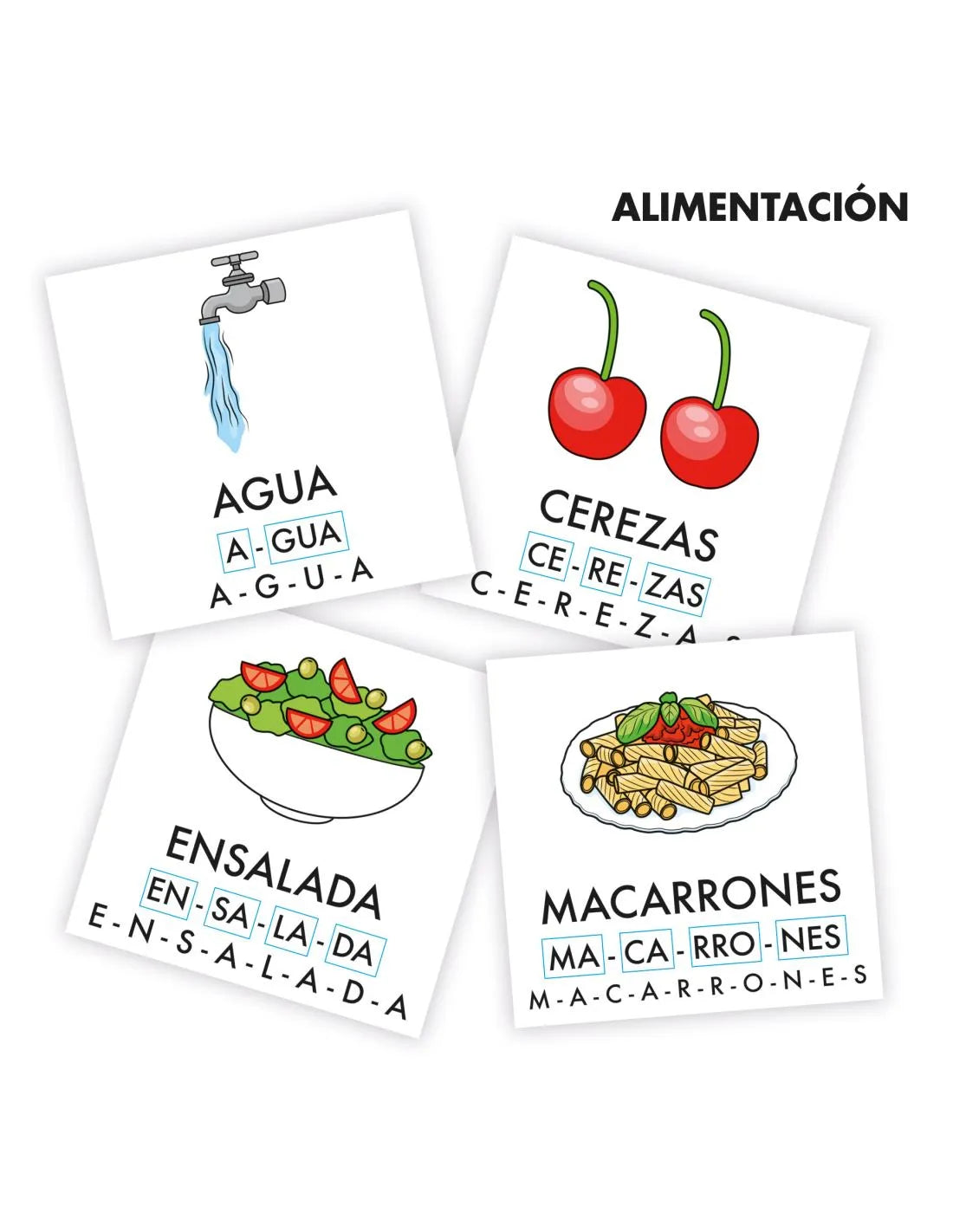 Mi Estuche de Pictos XL Alimentación - GEU EDITORIAL