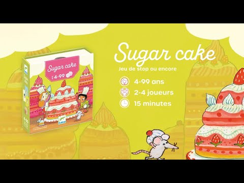 Juego de Dados Sugar Cake - DJECO