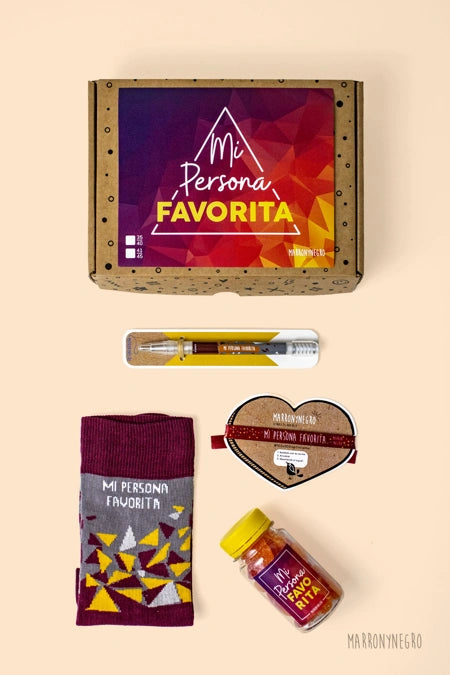 Pack Mi Persona Favorita - MARROYNEGRO