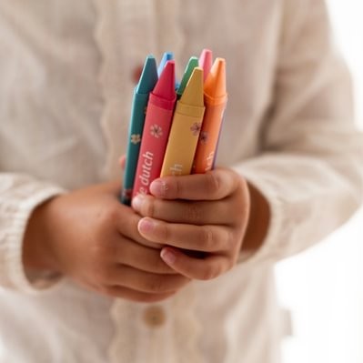 Ceras de colores de Rosa - LITTLE DUTCH