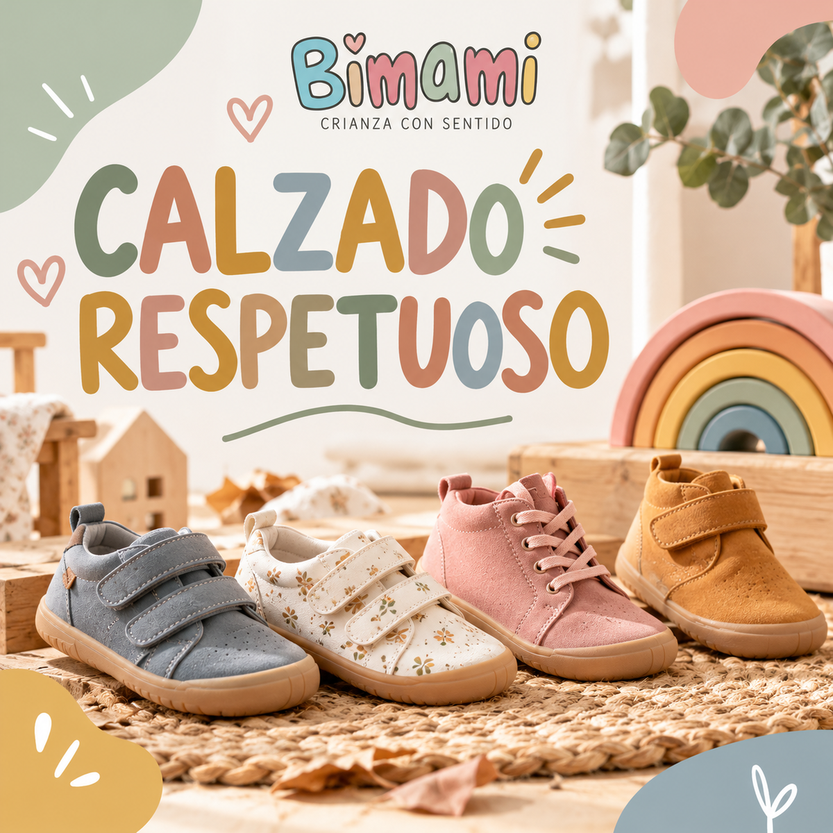 Calzado Respetuoso y Barefoot para bebé y niños y niñas