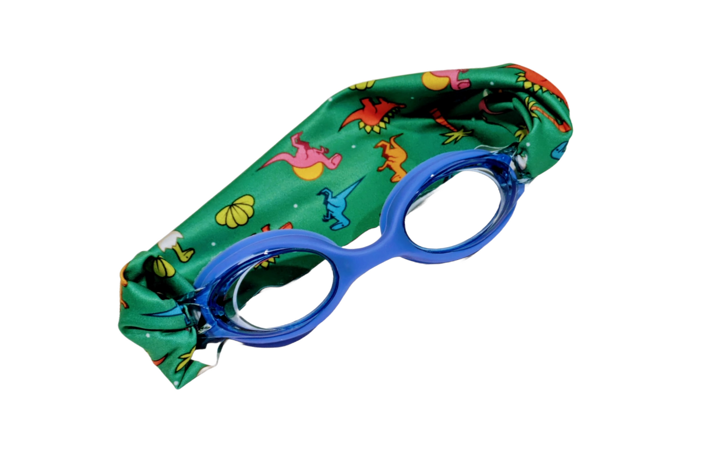 Gafas Infantiles Azules con Turbante Dinosaurios - DANDINI