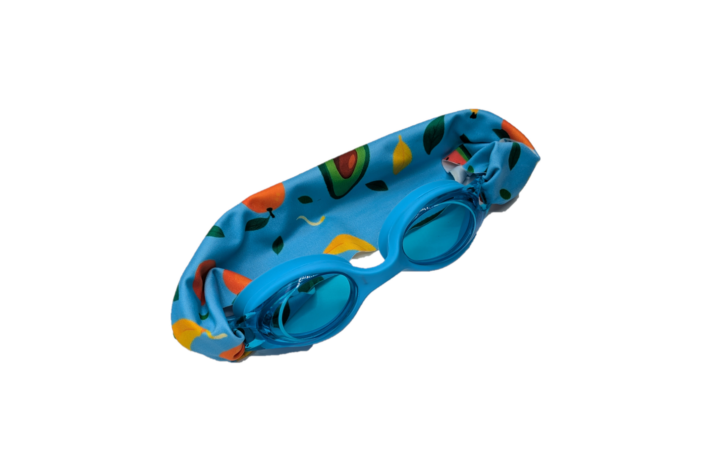 Gafas Infantiles Azules con Turbante de Frutas - DANDINI