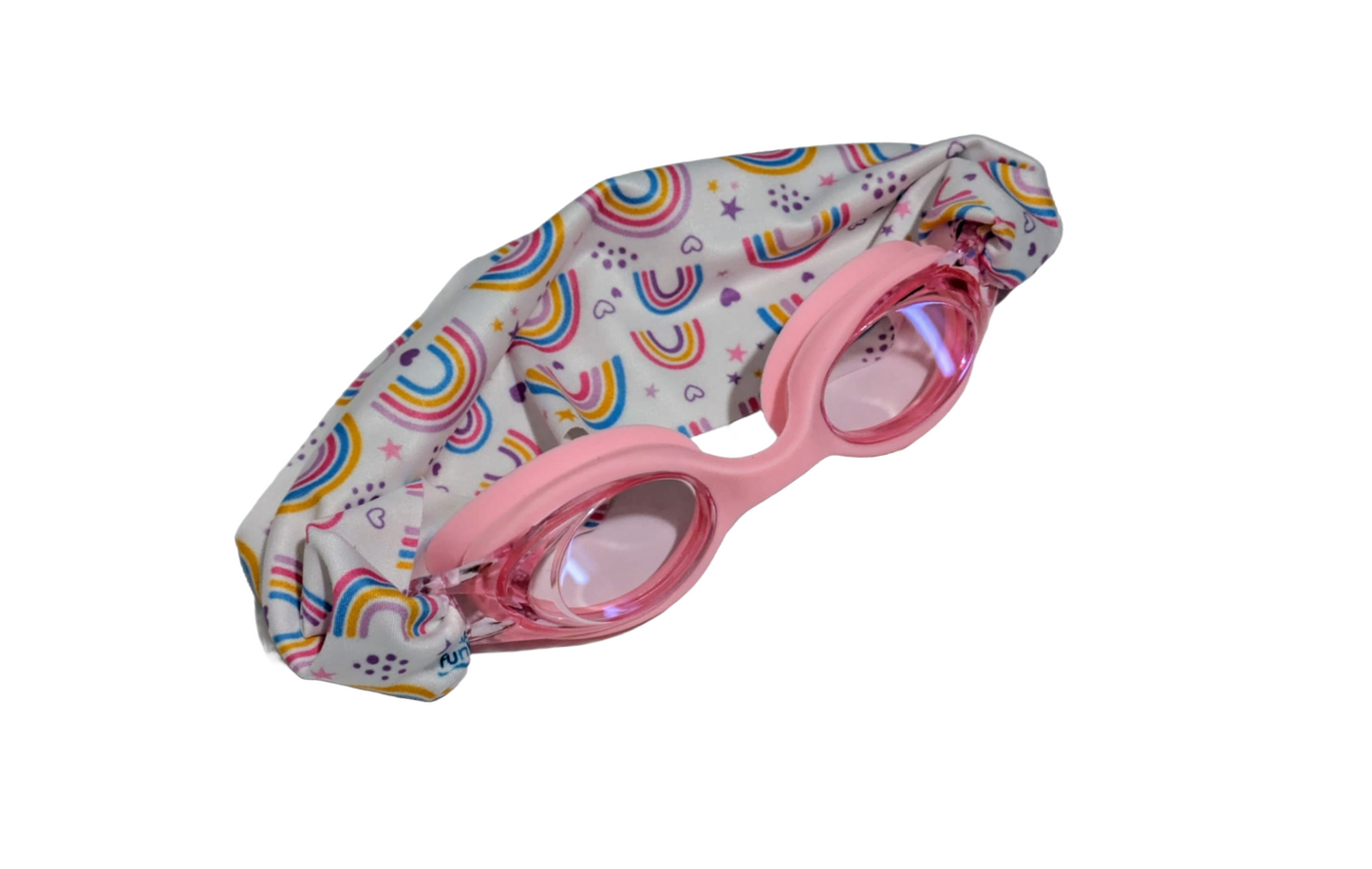 Gafas Infantiles Rosa con Turbante de Arco Iris - DANDINI