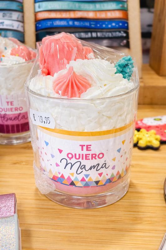 Vela Te Quiero Mamá - MARRONYNEGRO