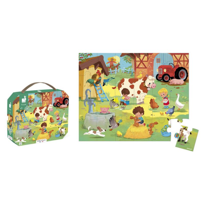 Puzle Granja 24 pcs  - JANOD