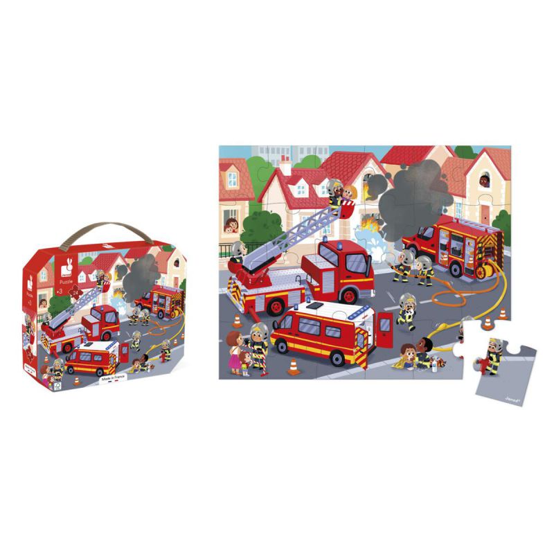 Puzle Bombero 24 pcs  - JANOD