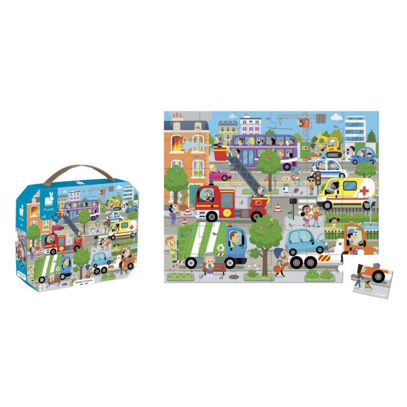 Puzle Ciudad 36 pcs  - JANOD